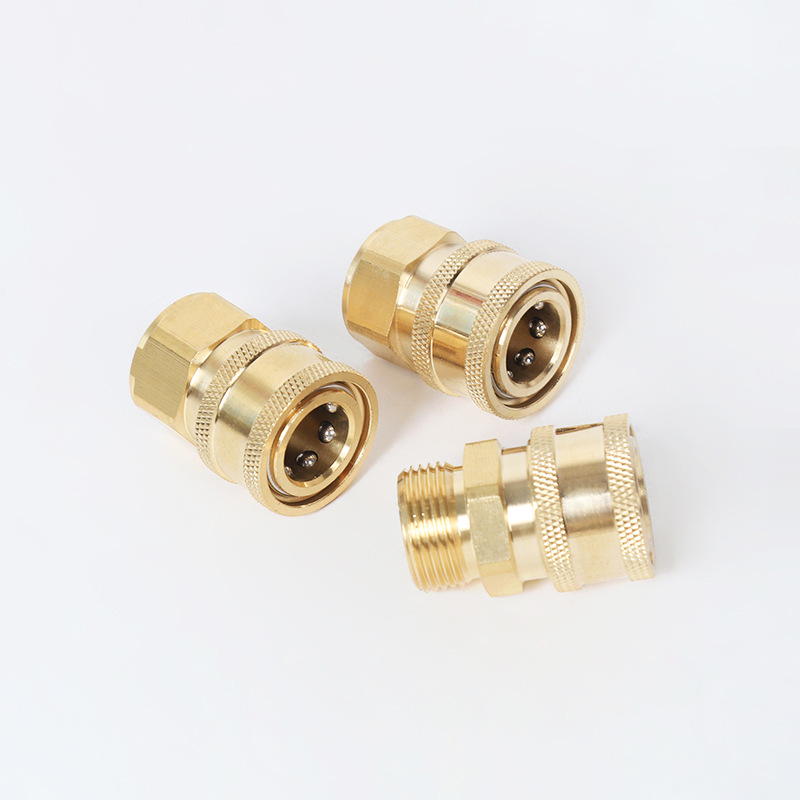 Mesin pembersih tekanan tinggi ganti cepat 1/4 colokan cepat Union