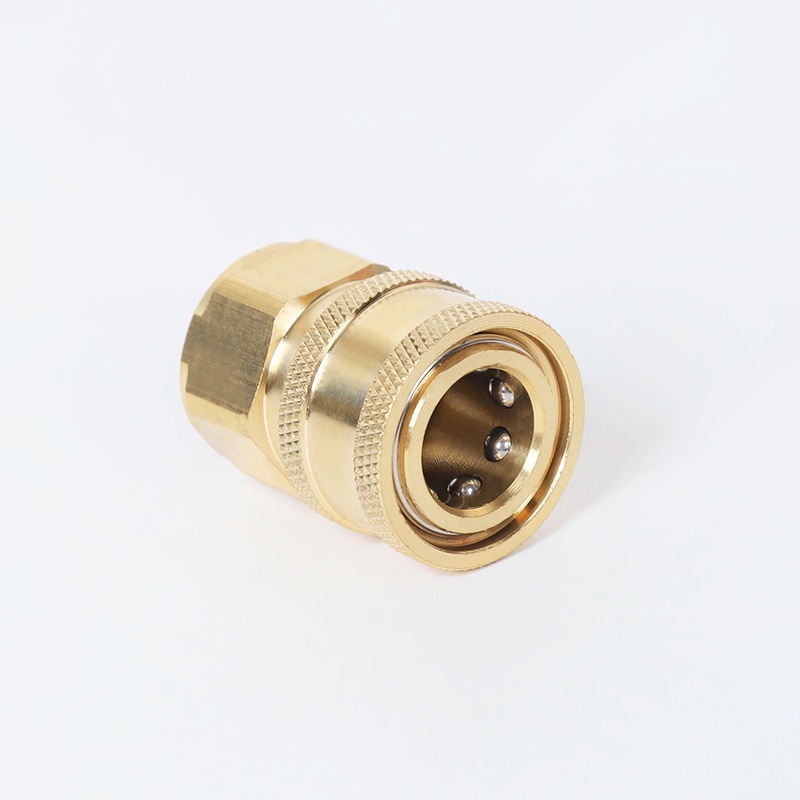 Mesin pembersih tekanan tinggi ganti cepat 1/4 colokan cepat Union