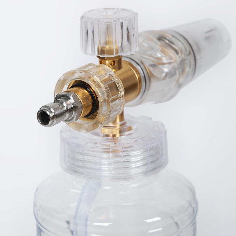 Tekanan tinggi mulut besar busa putih