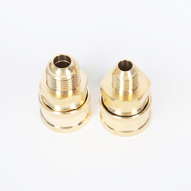 Mesin pembersih mesin cuci mobil bertekanan tinggi tembaga 3/8 steker cepat