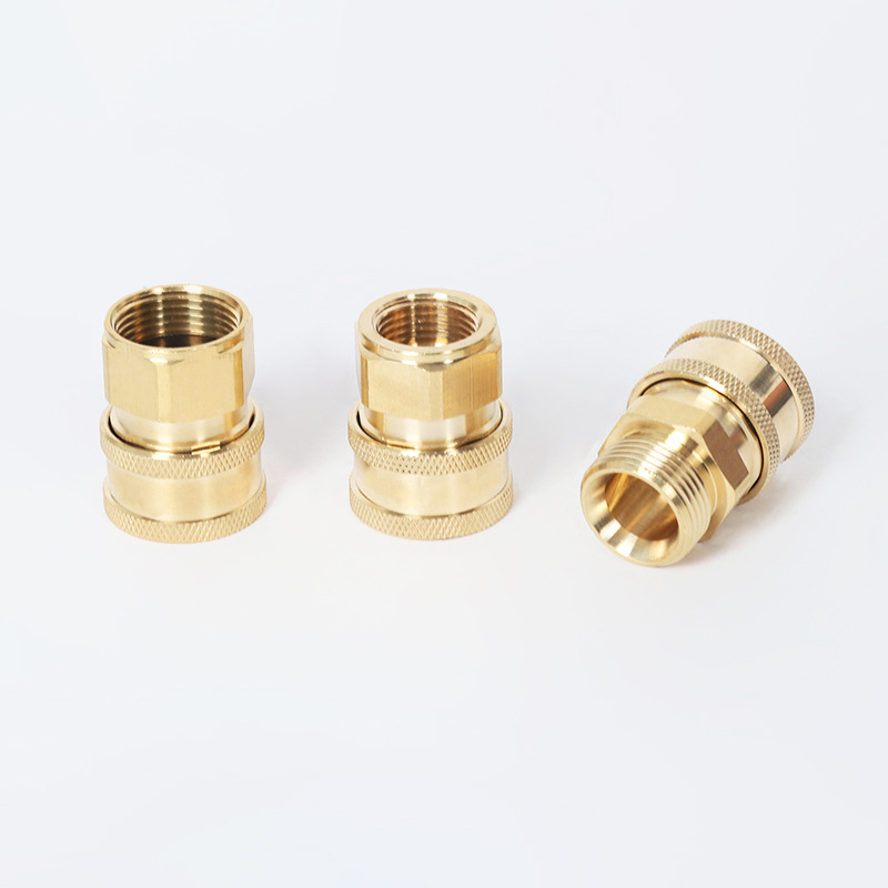 Mesin pembersih tekanan tinggi ganti cepat 1/4 colokan cepat Union