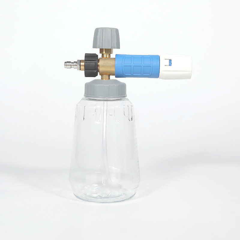 Commercial Tekanan Tinggi Transparan Mobil Cuci PA Pot Busa Mulut Besar Pot