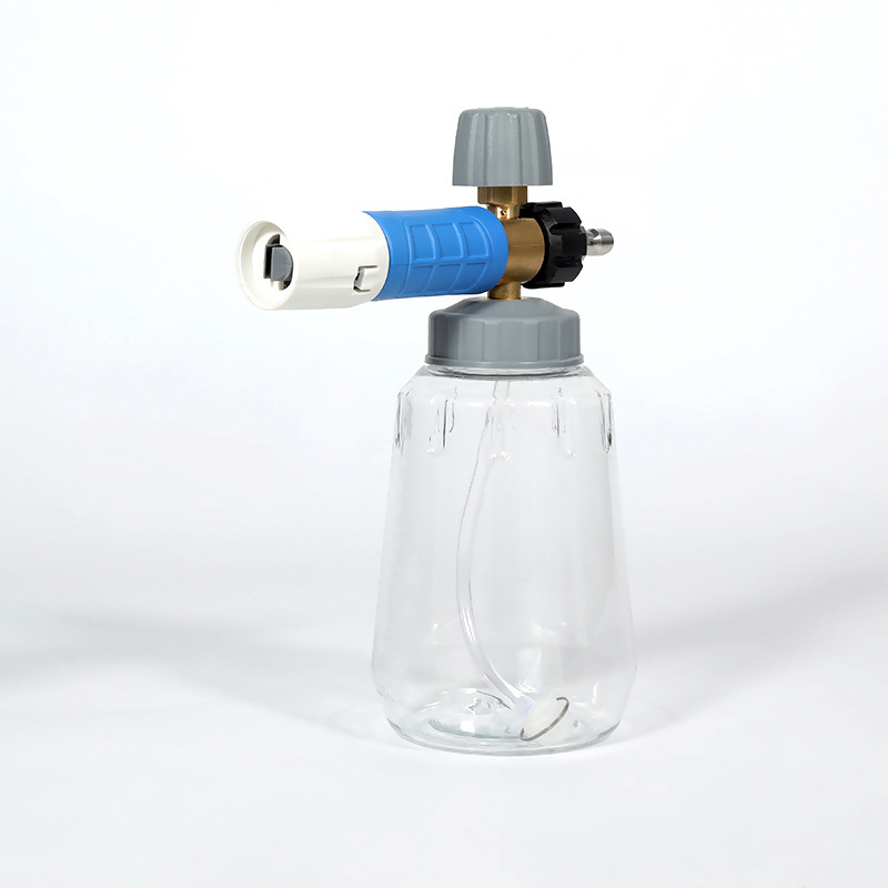 Commercial Tekanan Tinggi Transparan Mobil Cuci PA Pot Busa Mulut Besar Pot