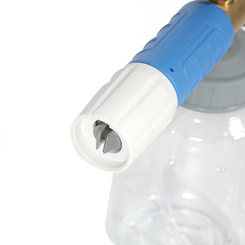 Commercial Tekanan Tinggi Transparan Mobil Cuci PA Pot Busa Mulut Besar Pot