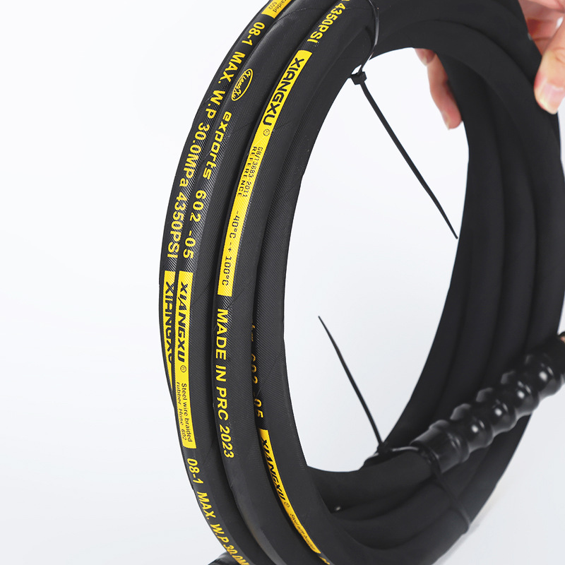 Mesin cuci mobil bertekanan tinggi selang karet air