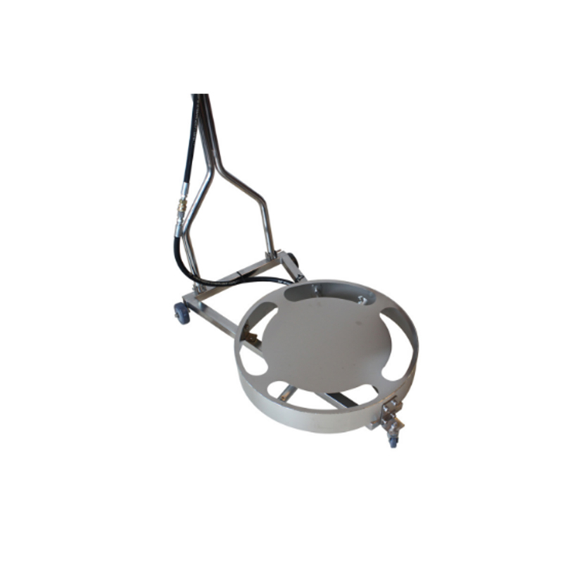 Pembersih permukaan stainless steel tekanan tinggi dengan roda