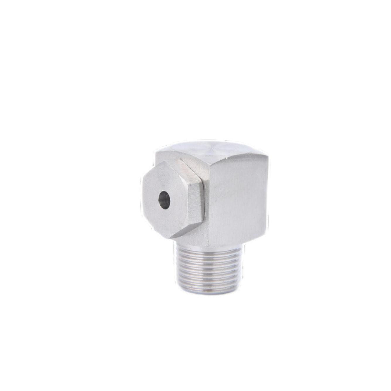 Stainless Steel Corner Hollow Cone Nozzle Pendingin Siku Lebar Wide-Gene Cone Water Spray Nozzle