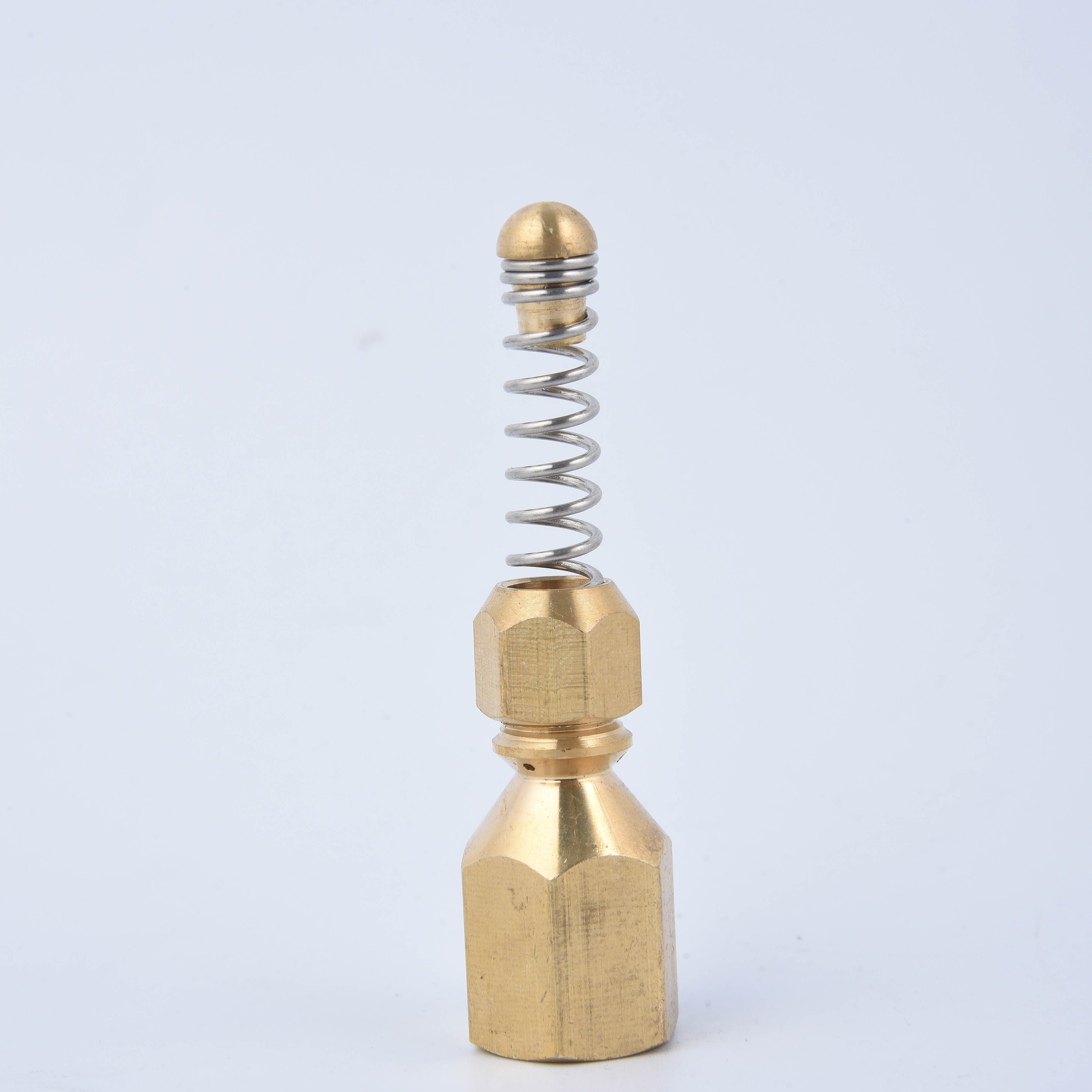 Pressure Washer Sewer Draining Nozzle Sewer Sewer Pipe Pembersih Jet Jet Nozzle Dengan pegas