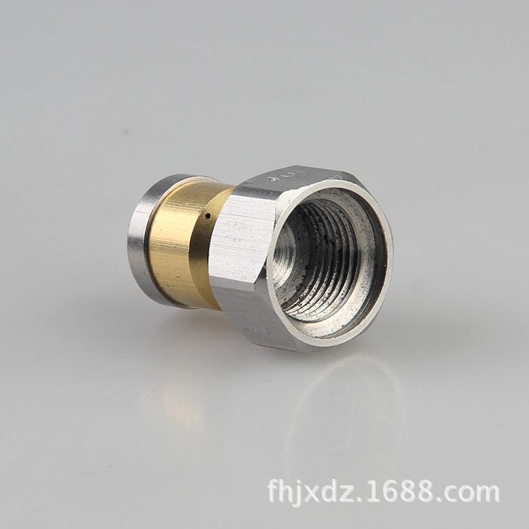 Jalan Pembersih Pipa Stainless Stainling Debu Debu Nozzle Bertekanan Tinggi